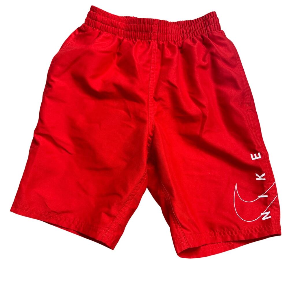 NIKE KIDS YOUTH SHORTS RED CHILDREN S SMALL 6 BASKETBALL TRAINING SPORTS